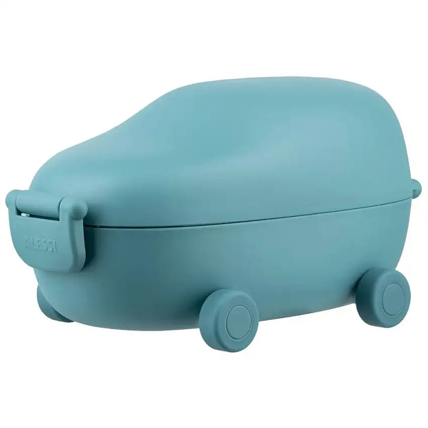Portapranzo SNACKMOBILE, 2 scomparti, blu, Alessi
