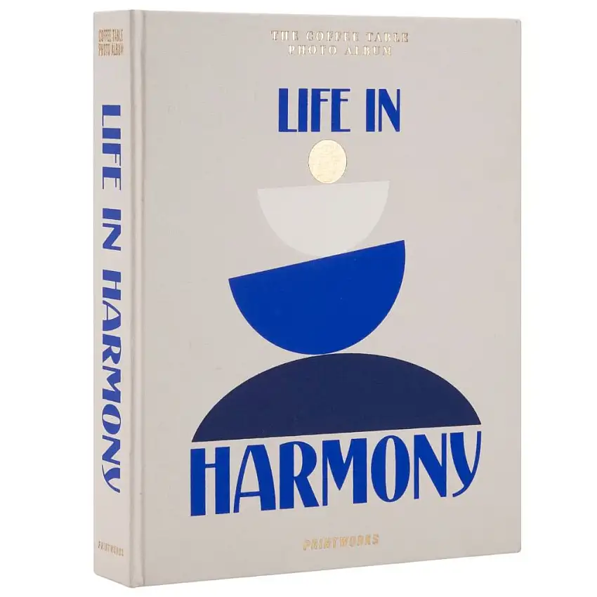 Album fotografico LIFE IN HARMONY, beige, Printworks