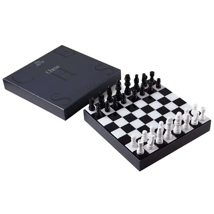 Scacchi ART OF CHESS, nero Printworks