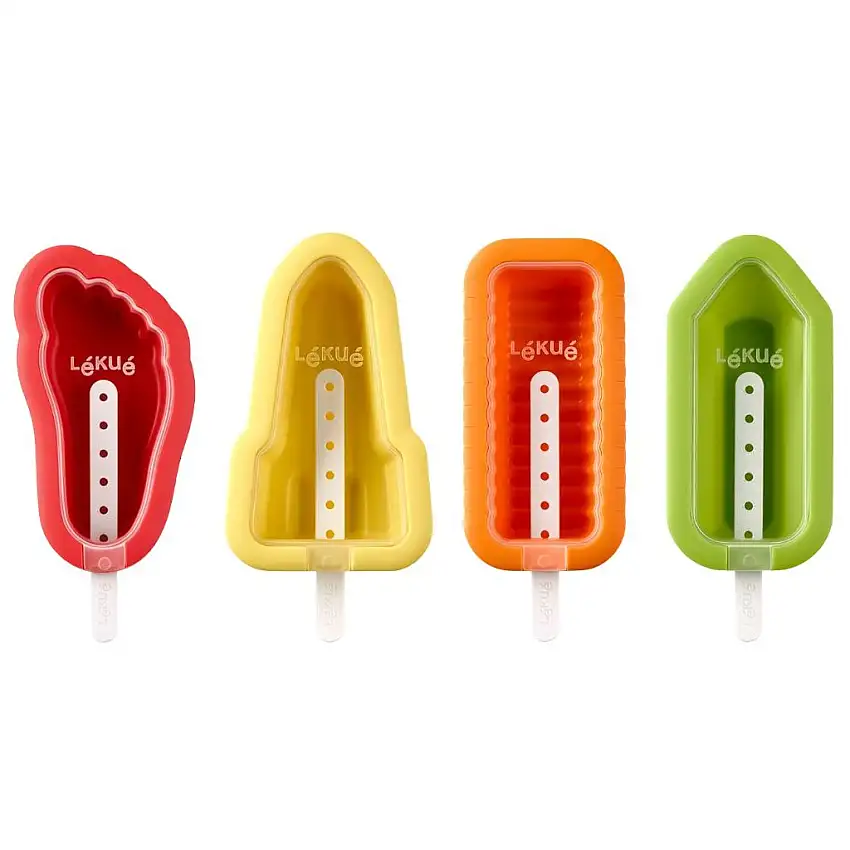 Stampo per gelato ICONIC, set di 4 pz, Lékué