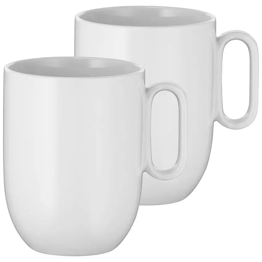 Tazzina da caffè BARISTA 380 ml, set di 2 pz, bianco, porcellana, WMF