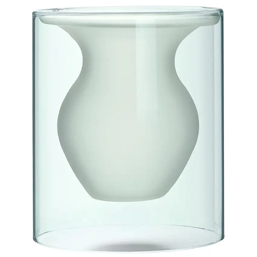 Vaso ESMERALDA 15,5 cm, bianco, Philippi