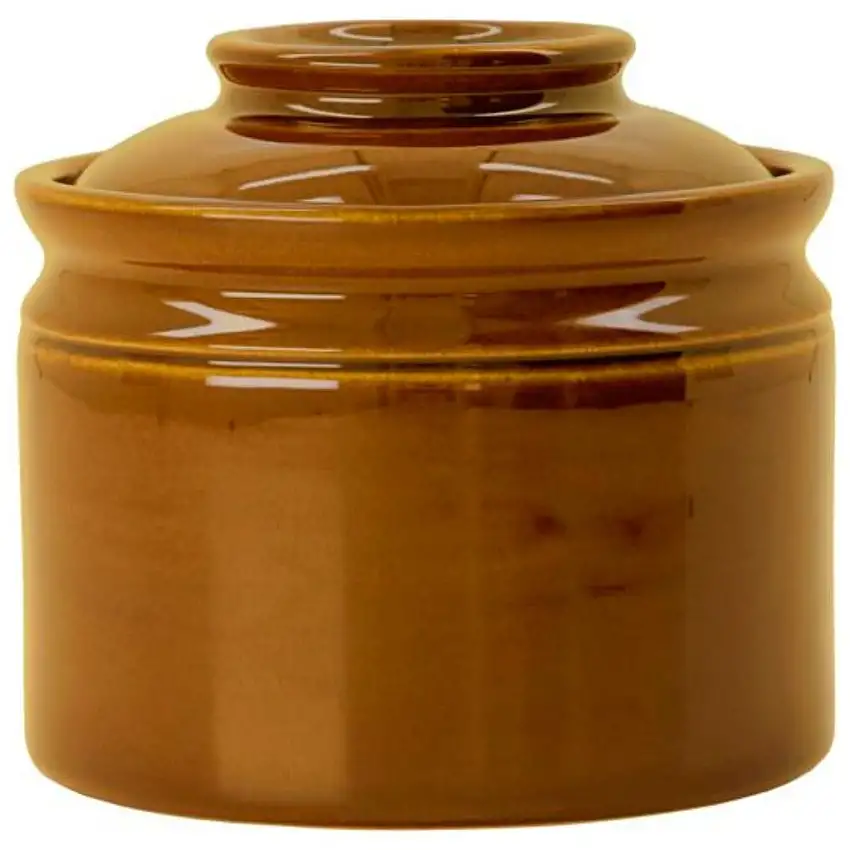 Barattolo per sale BARN 10 cm, marrone, Nicolas Vahé