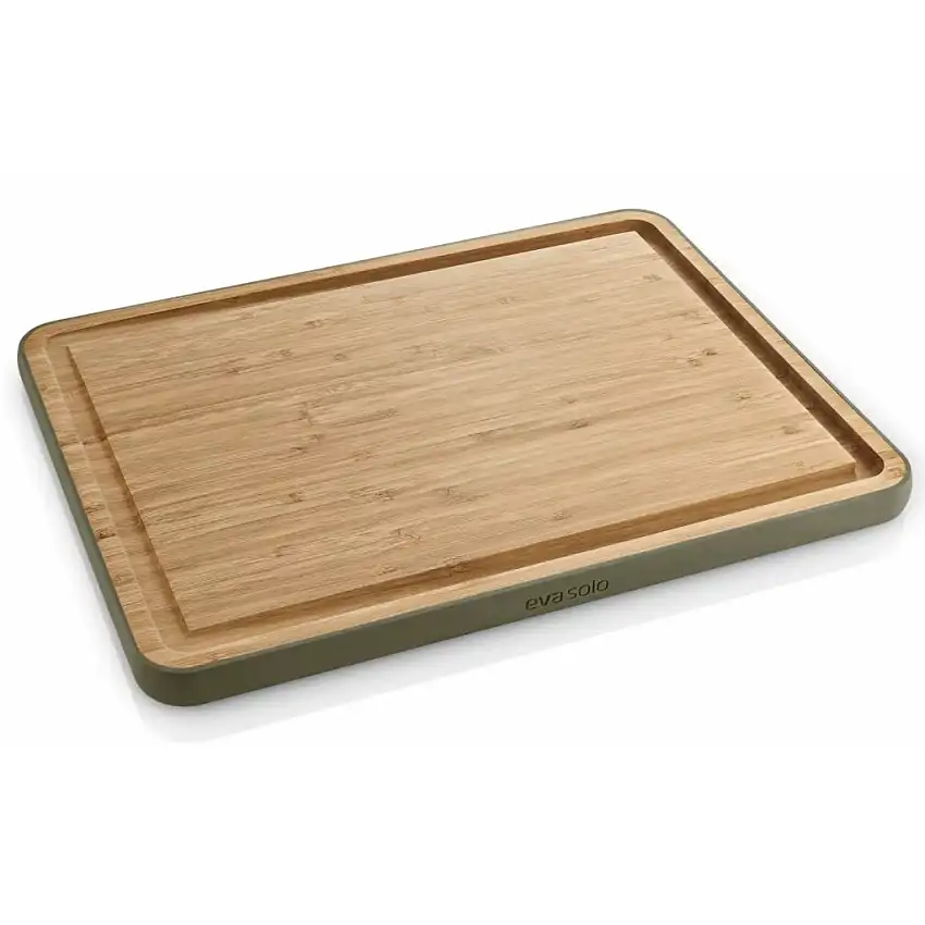 Tagliere GREEN TOOL 39 x 28 cm, con scanalatura per succhi, bambù, Eva Solo
