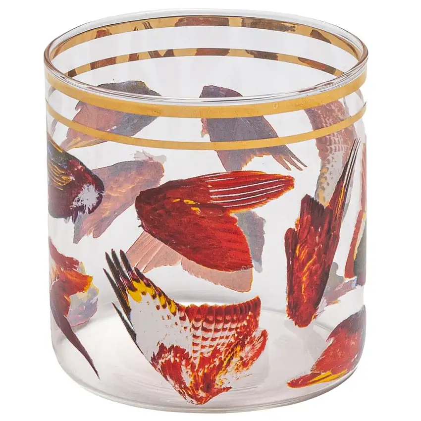 Bicchiere acqua TOILETPAPER WINGS 8,5 cm, Seletti