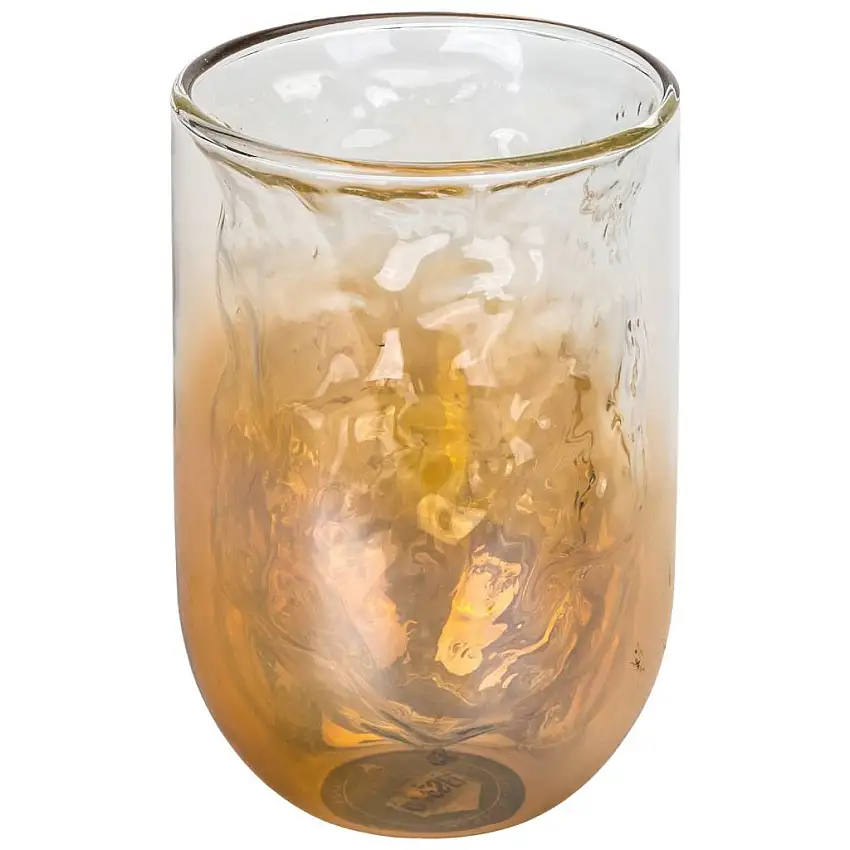 Bicchiere acqua COSMIC DINER METEORITE 12,5 cm, giallo, Seletti