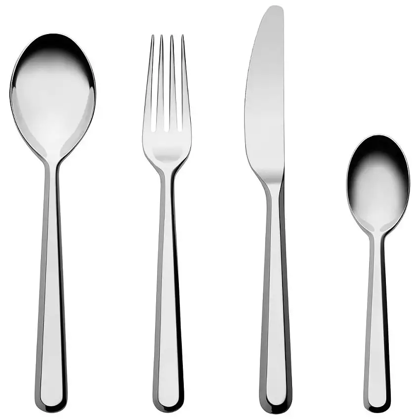 Servizio di posate da pranzo AMICI, 24 pz, Alessi