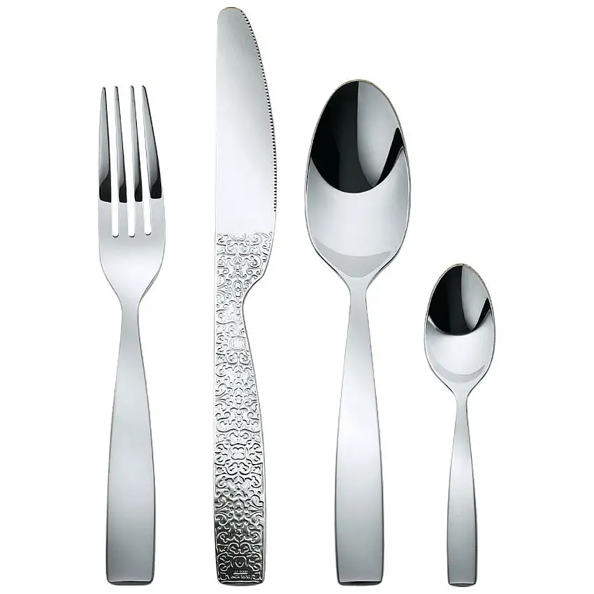 Servizio di posate da pranzo DRESSED, 24 pz, Alessi