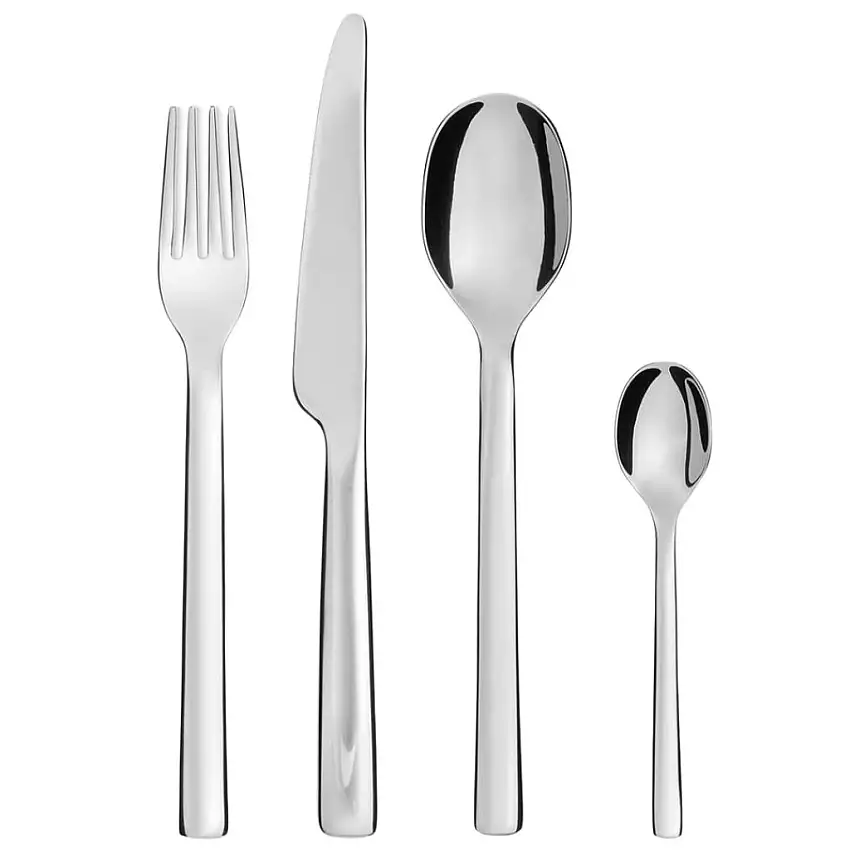 Servizio di posate da pranzo OVALE, 24 pz, Alessi