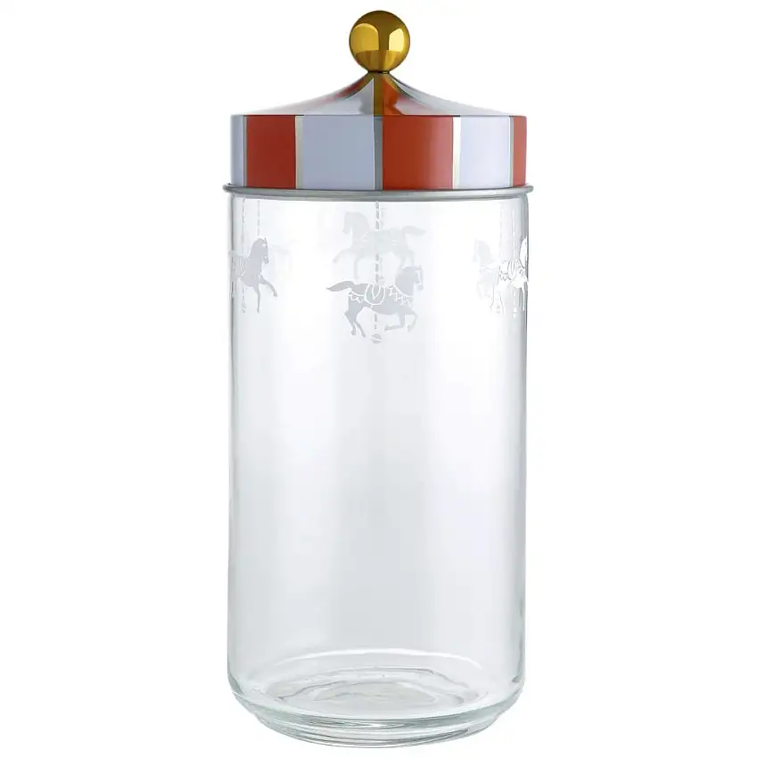 Barattolo da cucina CIRCUS, 1,5 l, trasparente, Alessi