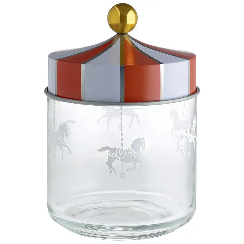Barattolo da cucina CIRCUS 750 ml, trasparente, Alessi