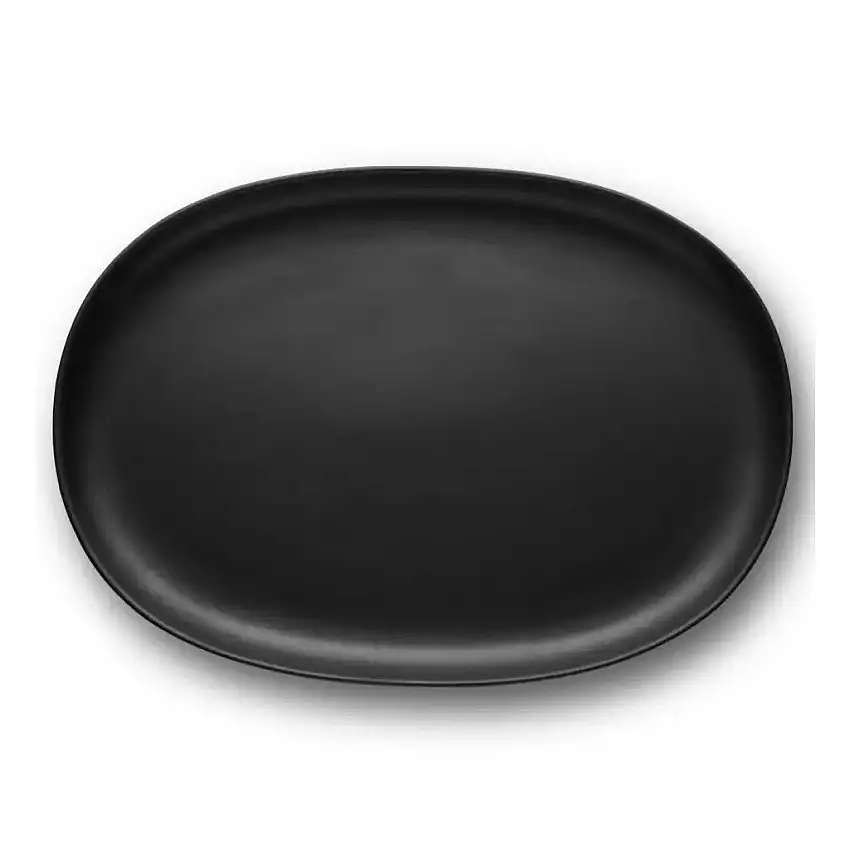 Piatto da portata NORDIC KITCHEN 36 cm, nero, gres, Eva Solo