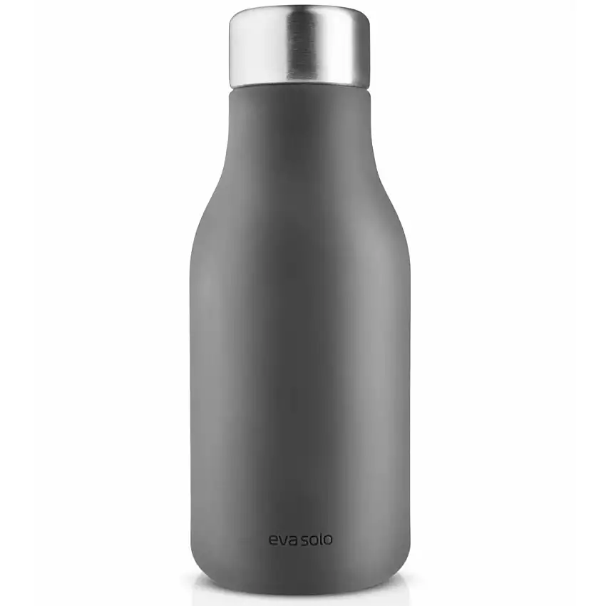 Dispenser per sapone liquido 200 ml, grigio, silicone, Eva Solo
