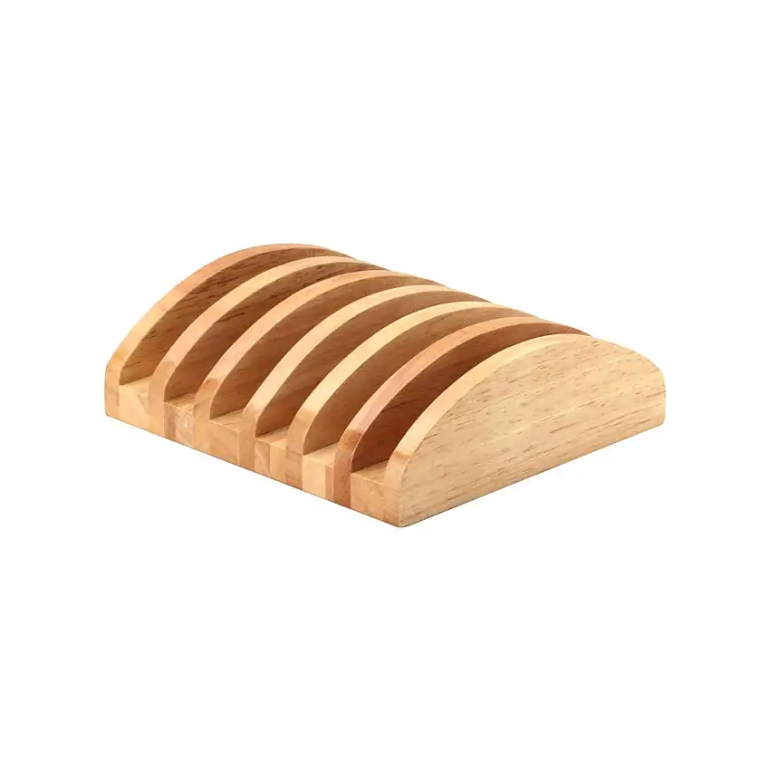 Supporto per tagliere 20,5 x 18 cm, marrone, legno, Continenta