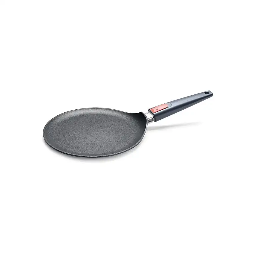 Padella per crêpe TITANIUM NOWO 26 cm, manico removibile, WOLL