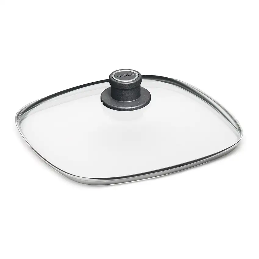 Coperchio padella 26 x 26 cm, vetro, WOLL