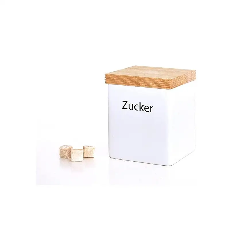 Barattolo per zucchero 10 x 10 x 12 cm, Continenta