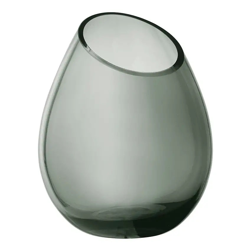 Vaso DROP 24 cm, vetro fumé, Blomus