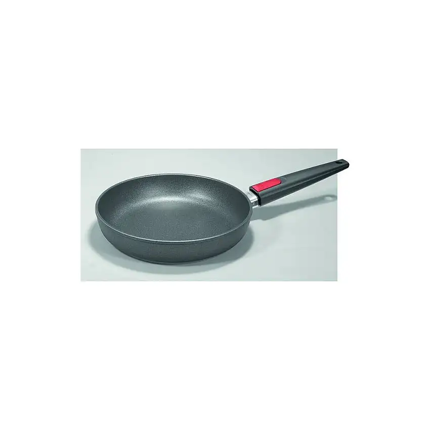 Padella antiaderente TITANIUM NOWO 26 cm, manico rimovibile, titanio, WOLL