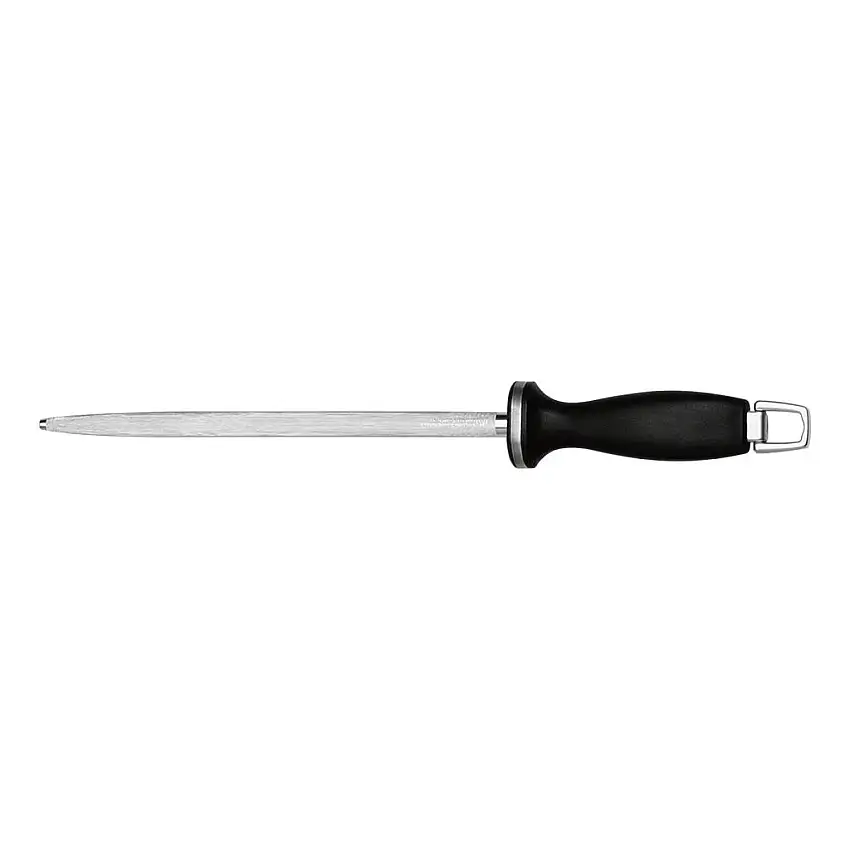 Affilatrice 26 cm, cromata, con anello per appenderla, Zwilling