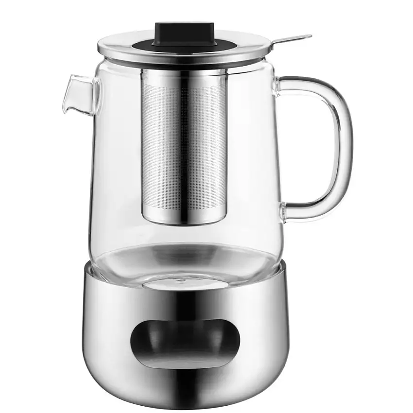 Teiera con infusore per tè SENSITEA 1,3 l, con scaldateiera, WMF