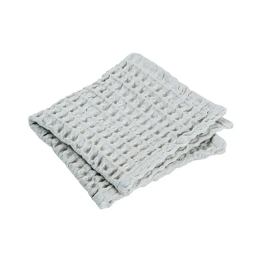 Asciugamano CARO 30 x 30 cm, grigio chiaro, Blomus