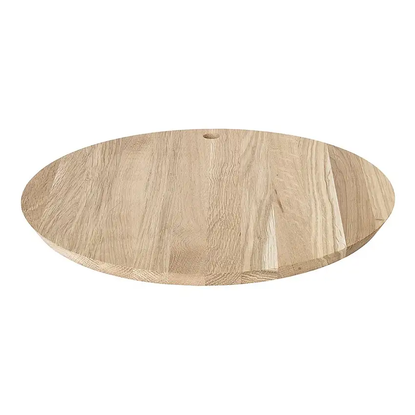 Tagliere BORDA 30 cm, rotondo, marrone, legno, Blomus