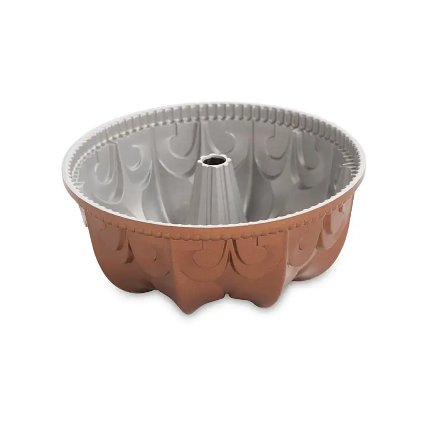 Tortiera per ciambellone con gigli Fleur De Nov Bundt® Nordic Ware caramello