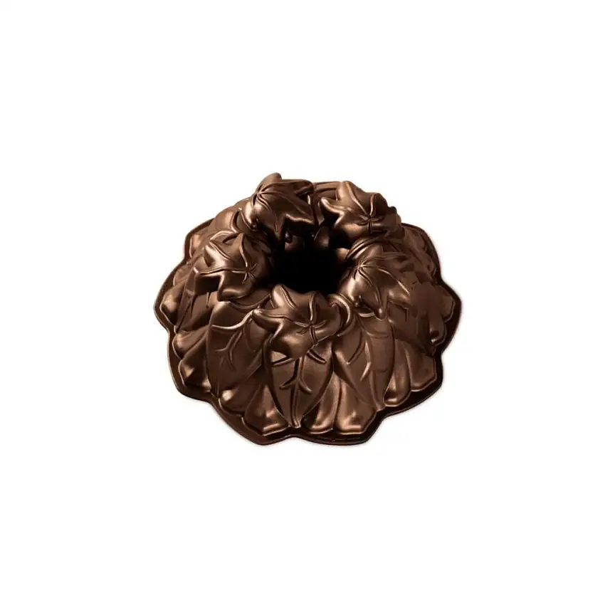 Teglia per ciambellone HARVEST LEAVES, bronzo, Nordic Ware
