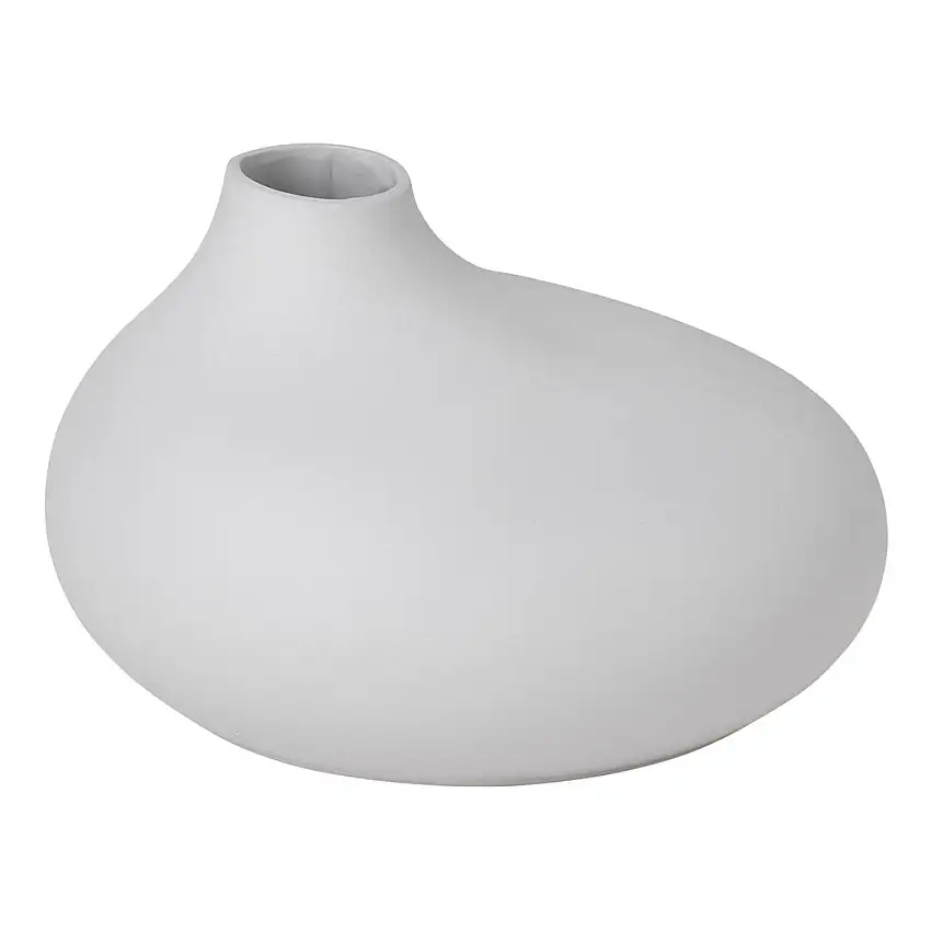Vaso NONA, grigio chiaro, porcellana Blomus