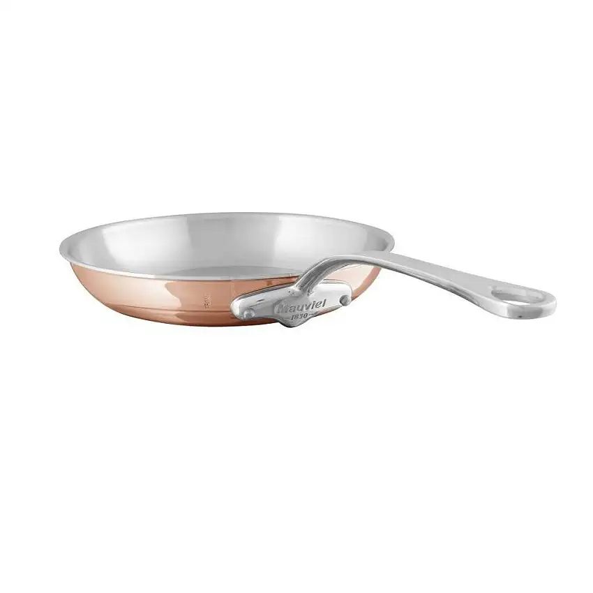 Padella in acciaio M´6S 20 cm, rame, Mauviel
