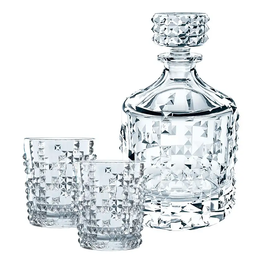 Set di bicchieri da whisky e caraffa PUNK, 3 pz, Nachtmann