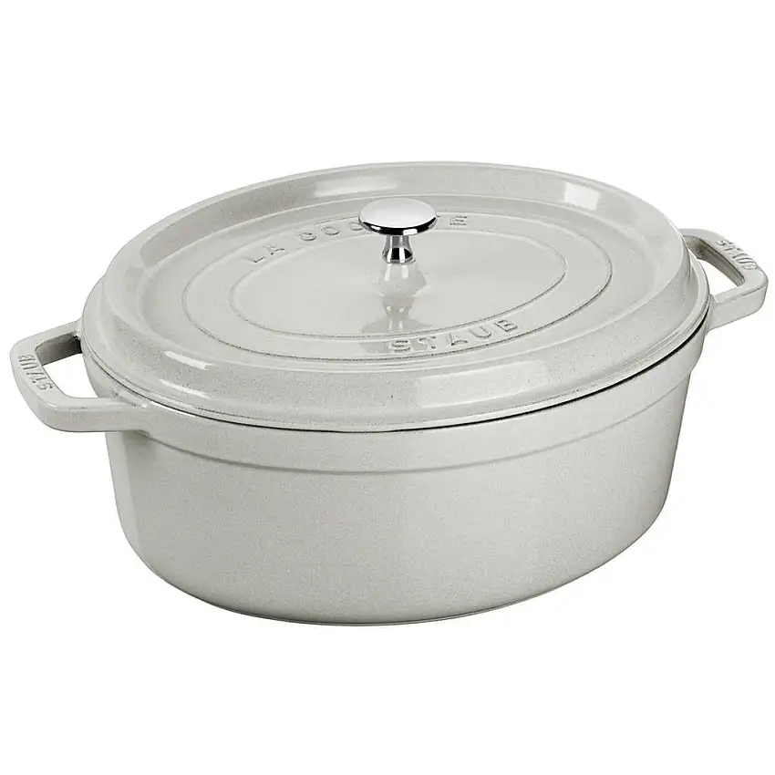 Casseruola COCOTTE 20 cm, bianco, Staub