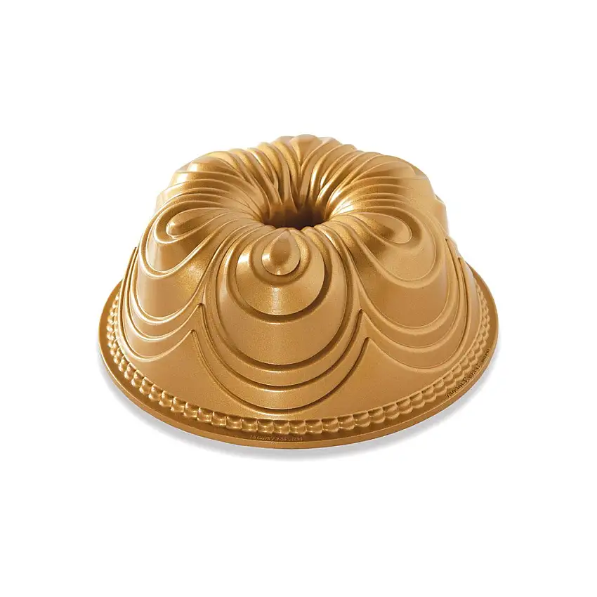 Teglia per ciambellone CHIFFON BUNDT, oro, Nordic Ware