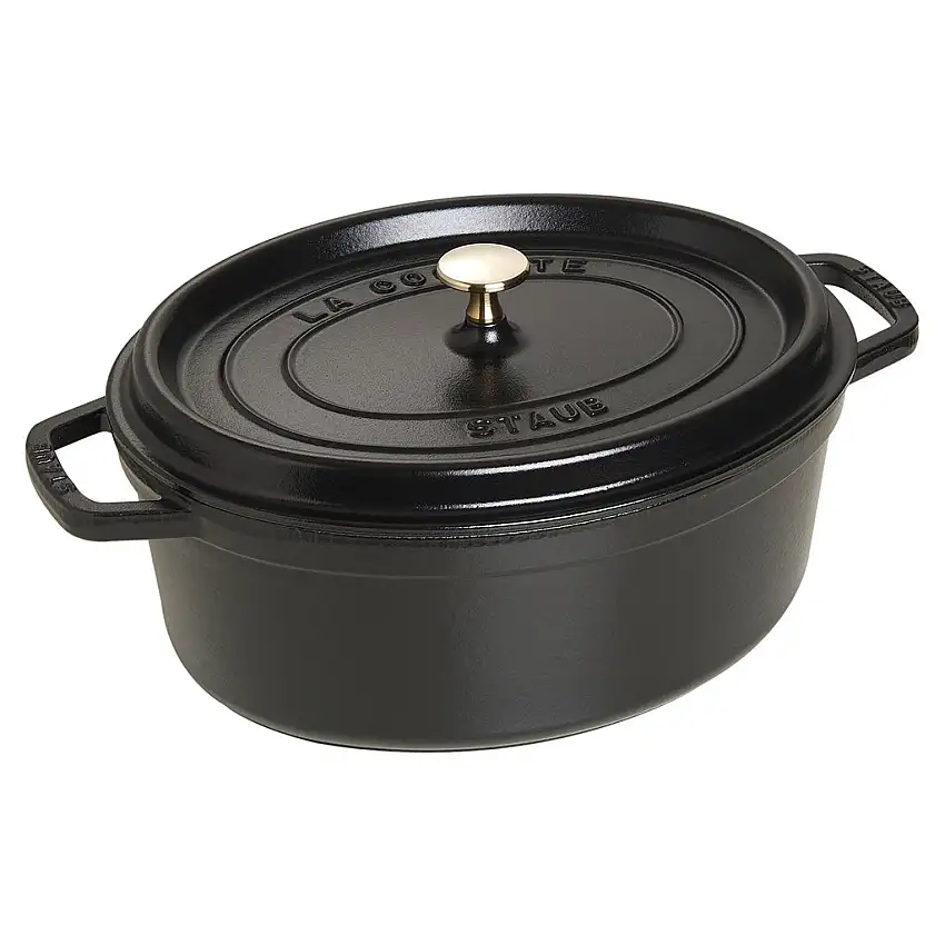Casseruola 4,25 l, nera, ghisa, Staub