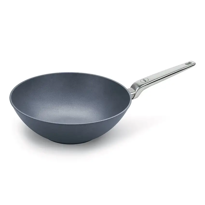 Wok DIAMOND LITE PRO 30 cm, titanio, WOLL