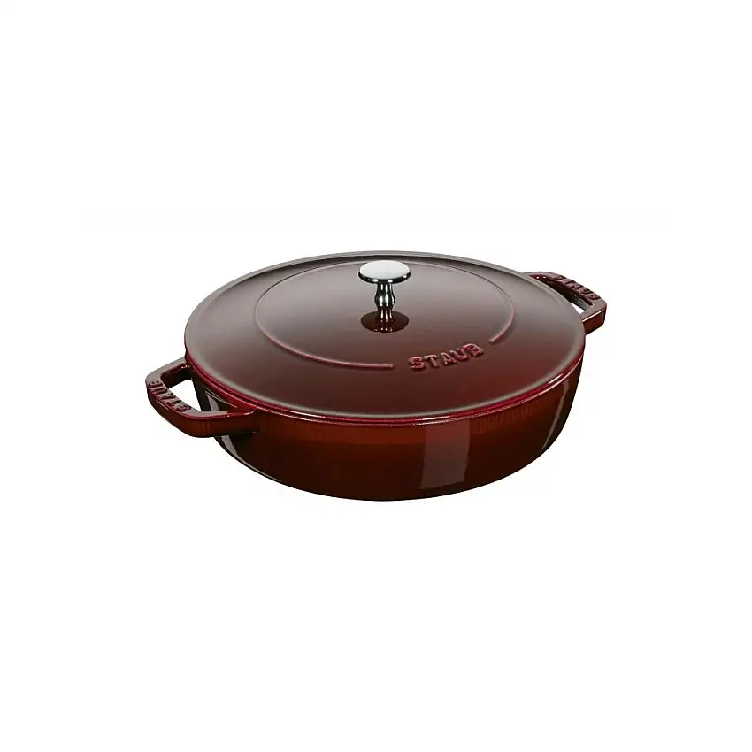 Casseruola 28 cm, ghisa, granata, Staub