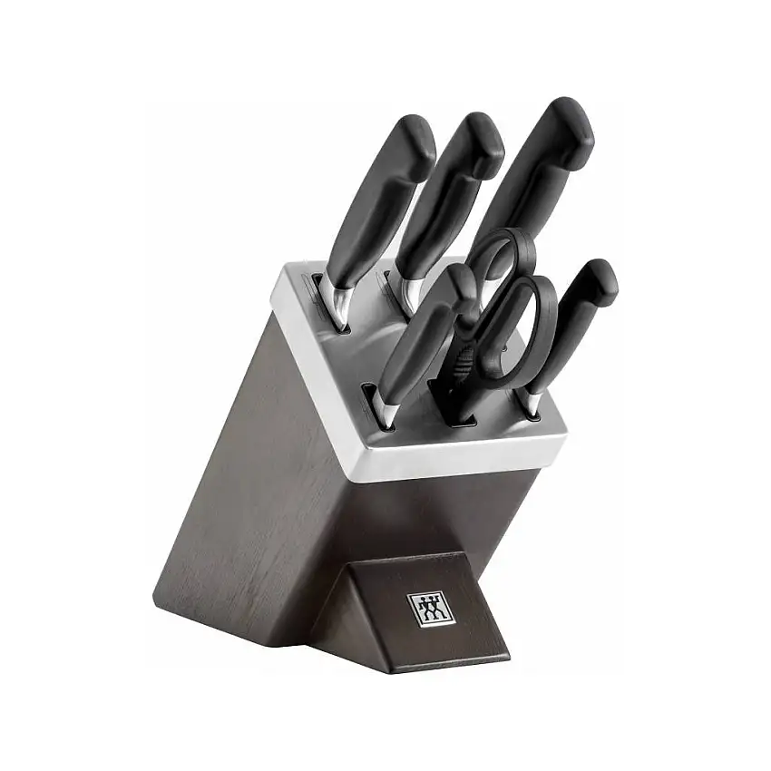 Set blocco coltelli FOUR STAR, 6 pz, con forbici, Zwilling