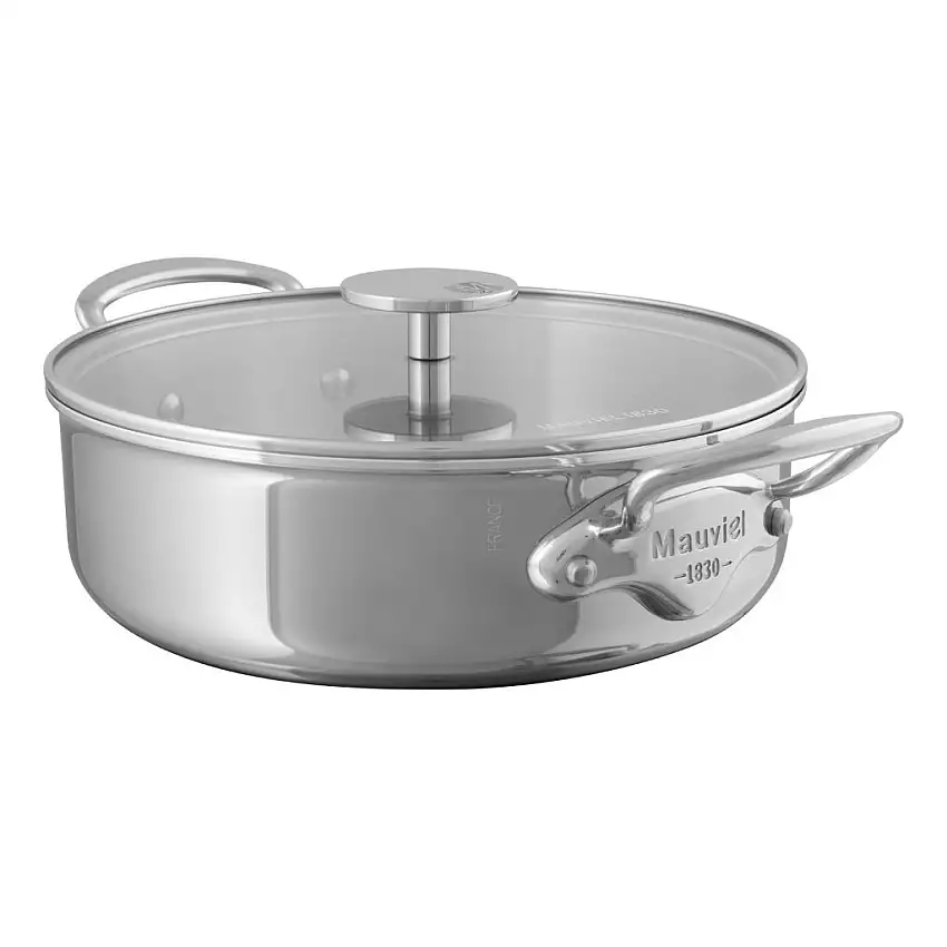 Casseruola M'COOK 28 cm, con coperchio, Mauviel