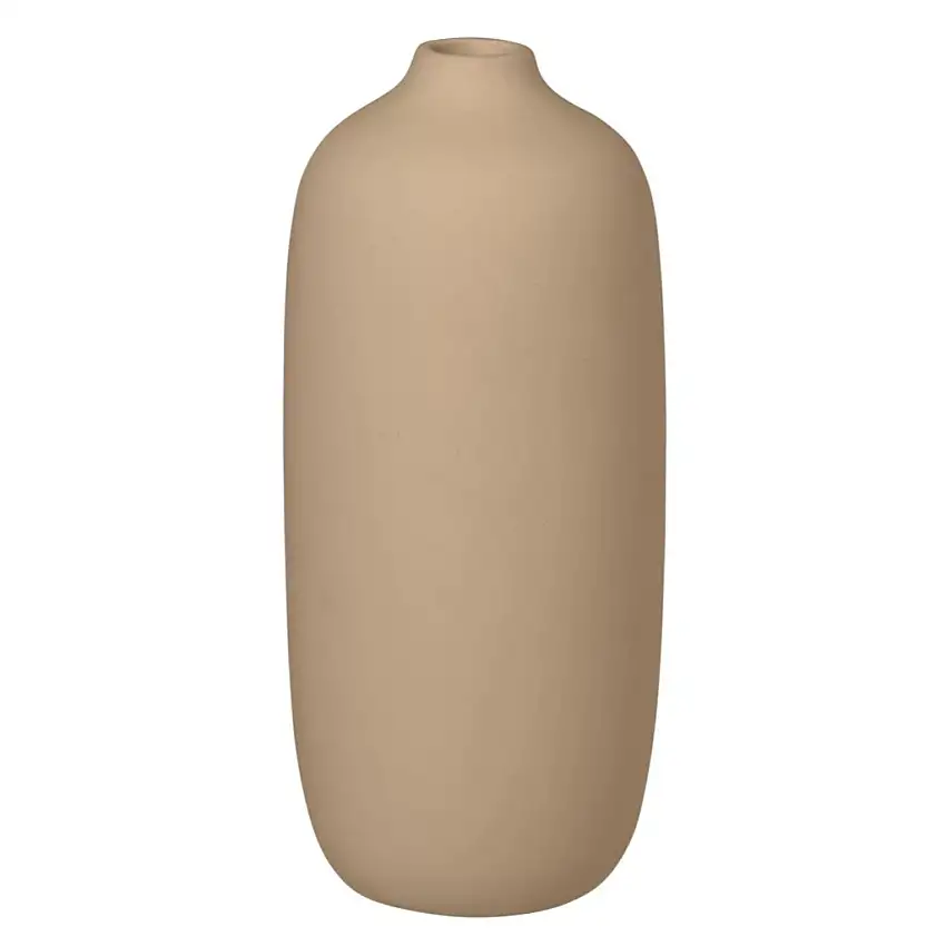 Vaso CEOLA 18 cm, beige, ceramica, Blomus