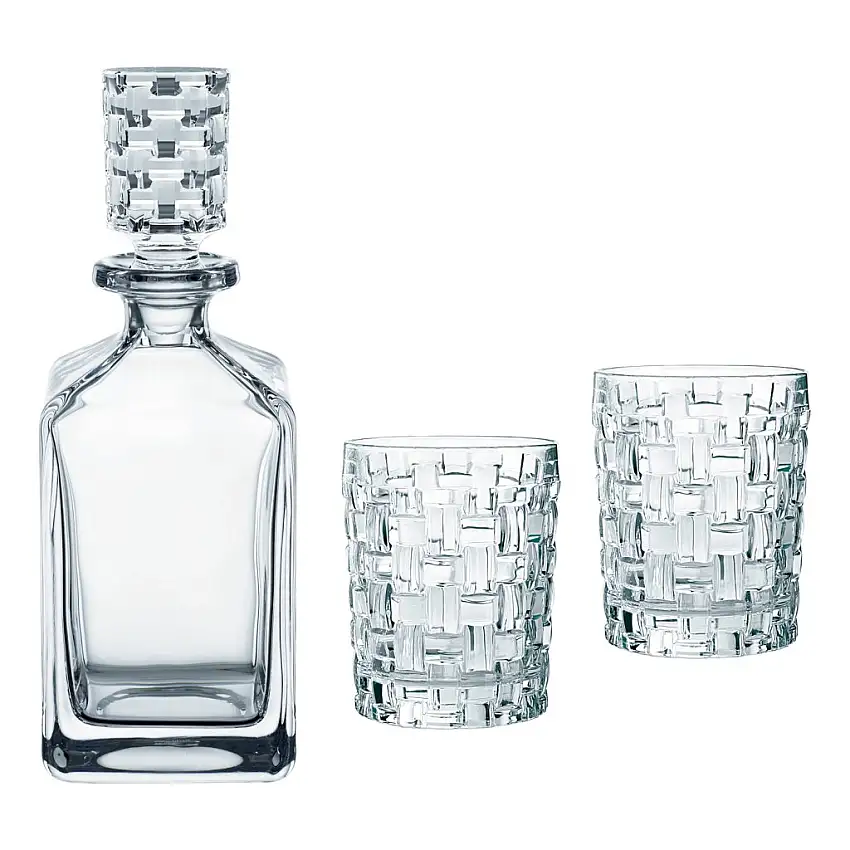 Servizio da whisky BOSSA NOVA, 3 pz, Nachtmann