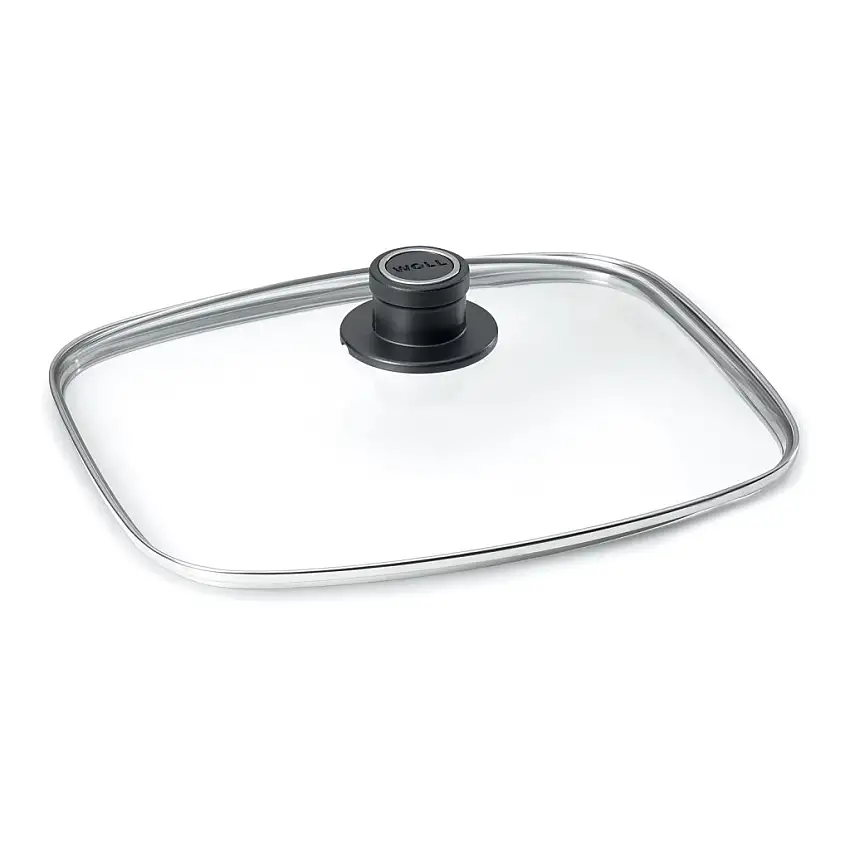 Coperchio padella 30 x 26 cm, vetro, WOLL