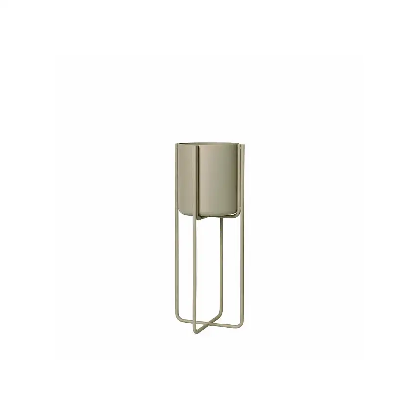 Vaso da fiori KENA 55 cm, tortora, Blomus