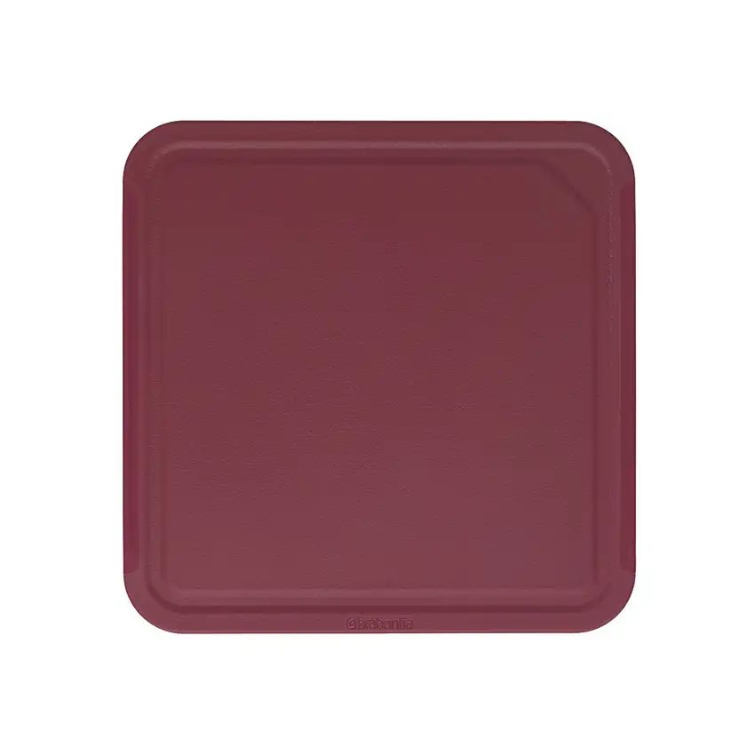 Tagliere 25 x 25 cm, bordeaux, plastica, Brabantia