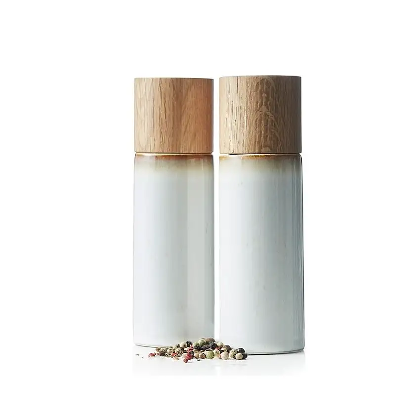 Set macina sale e pepe, 16,7 cm, panna, Bitz