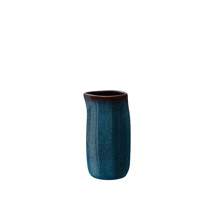 Caraffa per latte 200 ml, blu scuro/nero, Bitz