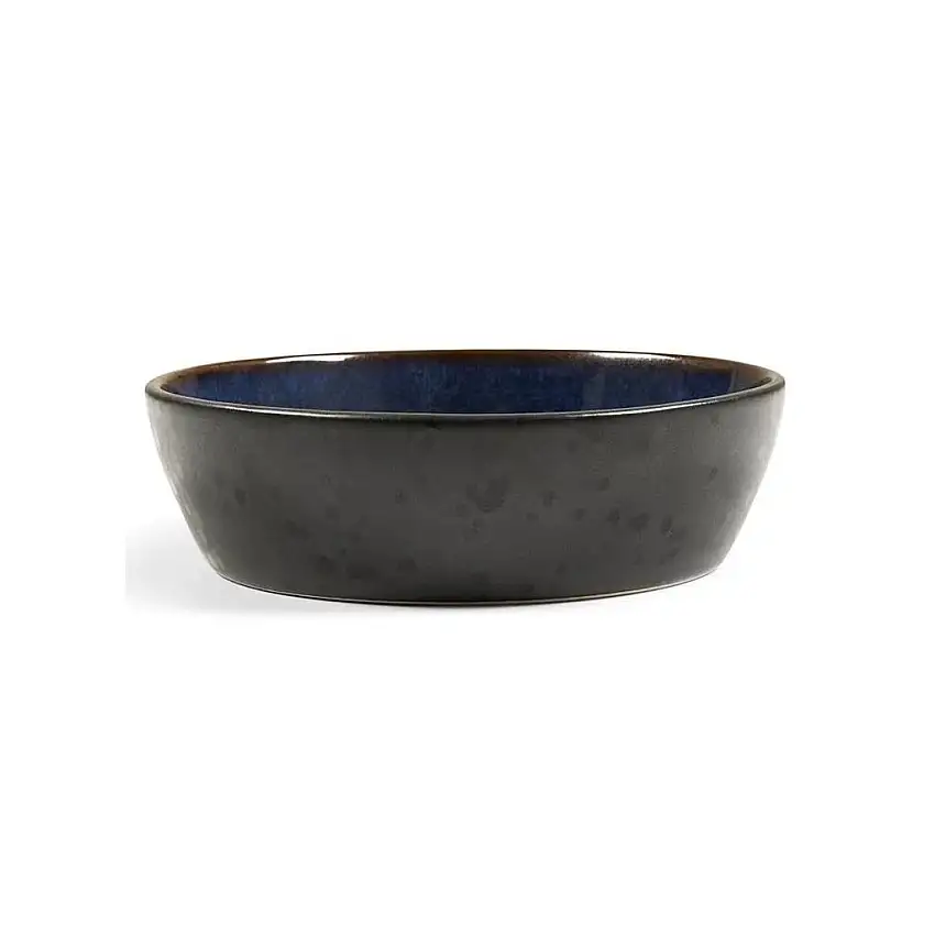 Ciotola 18 cm, nero/blu scuro, Bitz