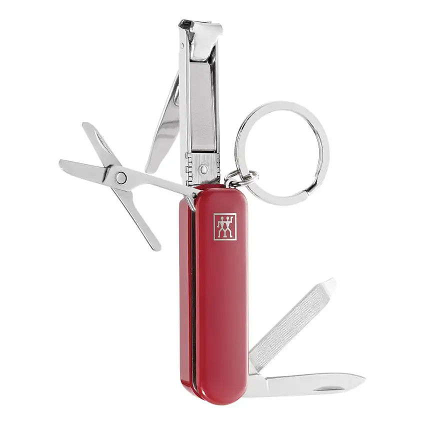 Coltello tascabile CLASSIC INOX, rosso, Zwilling