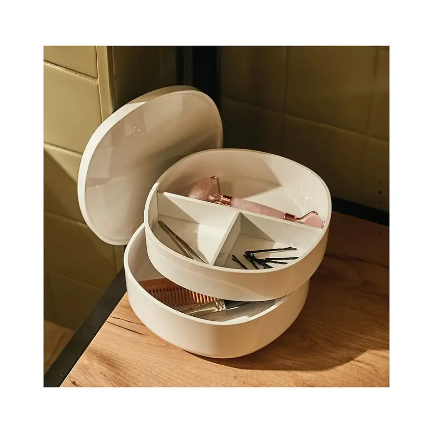 Contenitore da bagno BIRILLO 18 cm, bianco, Alessi
