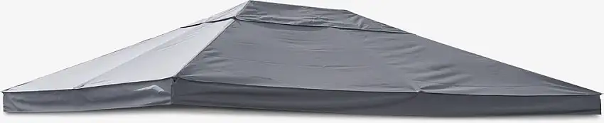 Tetto di gazebo NORDMARKA P3xL4 m grigio